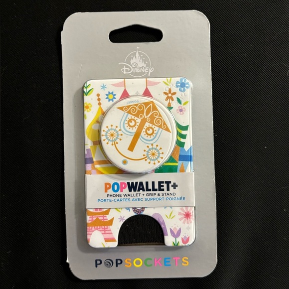 Disney It’s A Small World iPhone or Android PopSockets /PopWallet Card/ID Holder - Picture 1 of 2